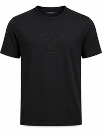 T-Shirt Louis Vuitton Basic Zwart