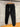 CARGO PANT STONE ISLAND RITS ZWART