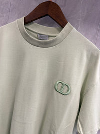 T-Shirt Christian Dior CD Mint Groen