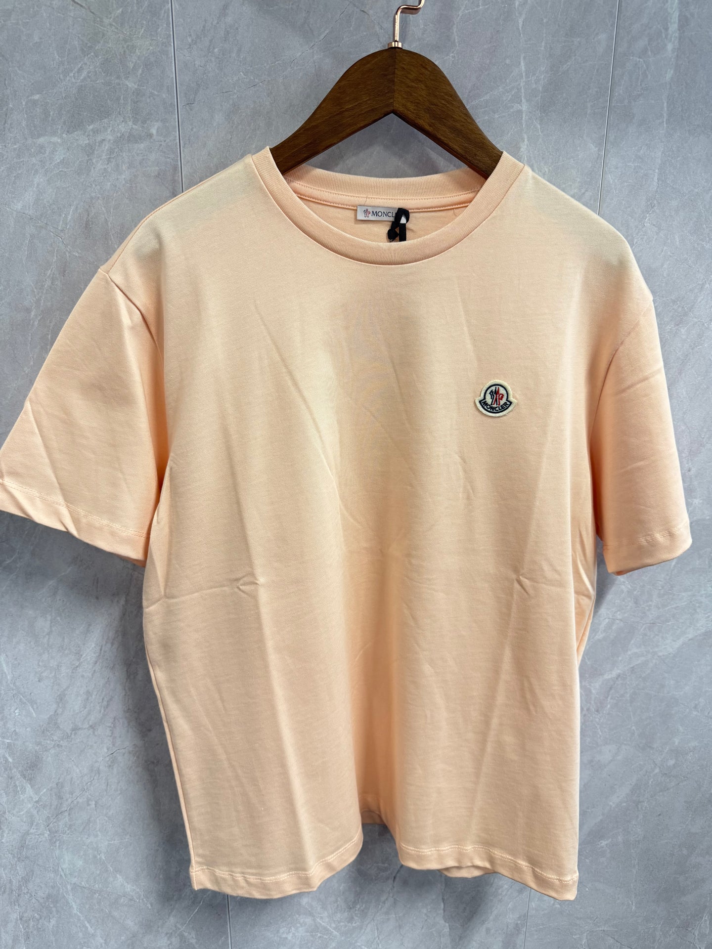 T-Shirt Moncler Zalm (basic)