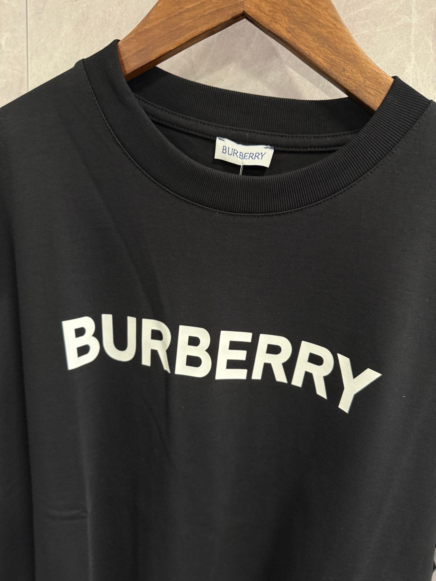 T-Shirt Burberry Zwart