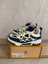 LV Skate Trainers Blauw Wit