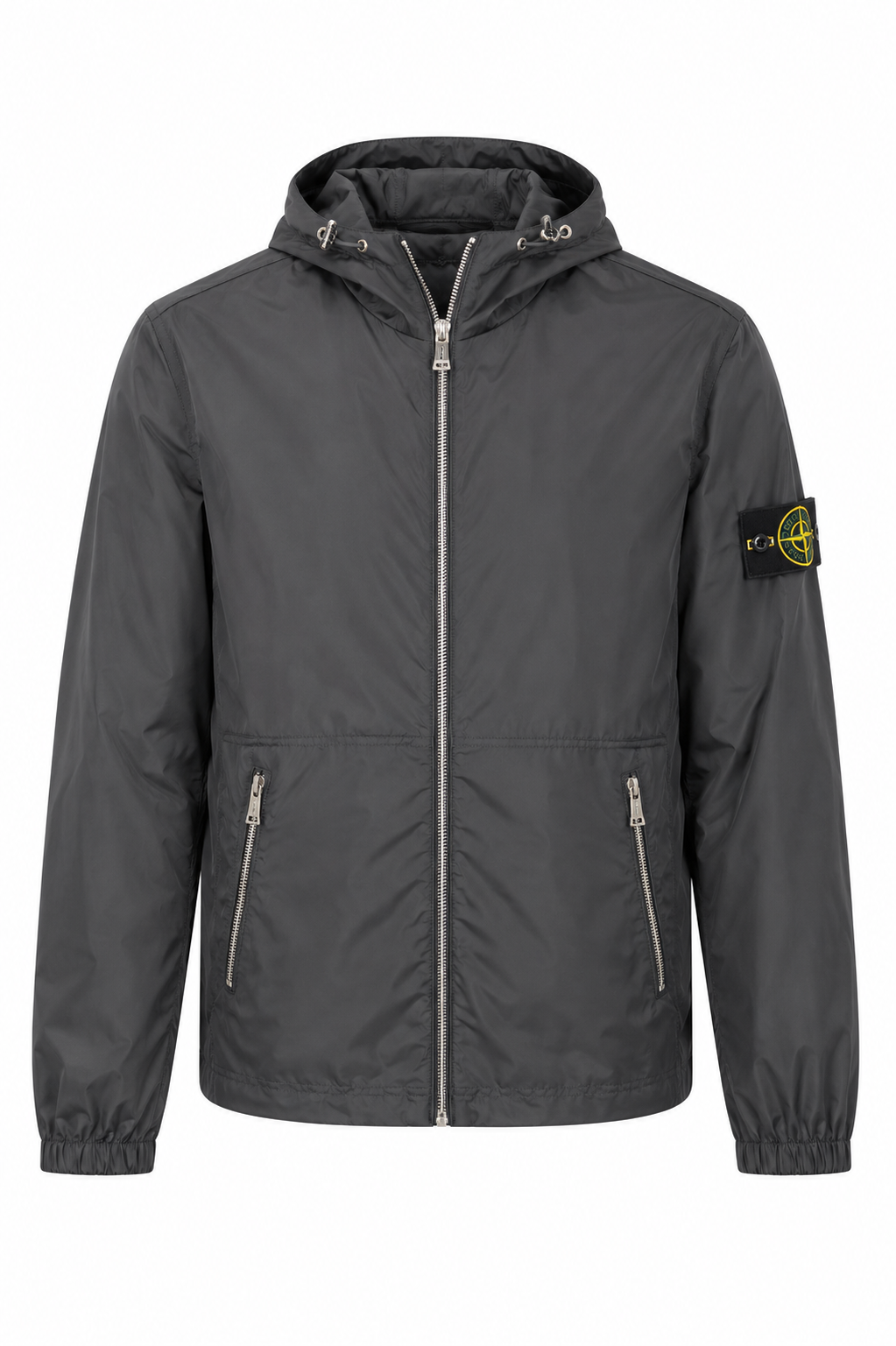 STONE ISLAND REGENJAS ZWART