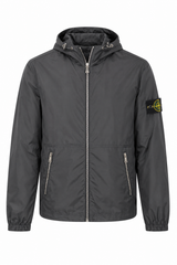 STONE ISLAND REGENJAS ZWART