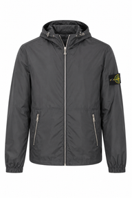 STONE ISLAND REGENJAS ZWART