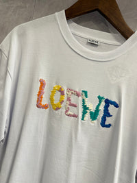 T-Shirt Loewe Wit (gestikt)