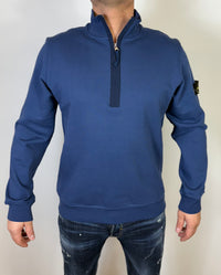 STONE ISLAND SWEATER ZIP BLAUW ELITE