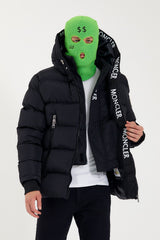 MONCLER WINTERJAS DUBBELRITS ZWART