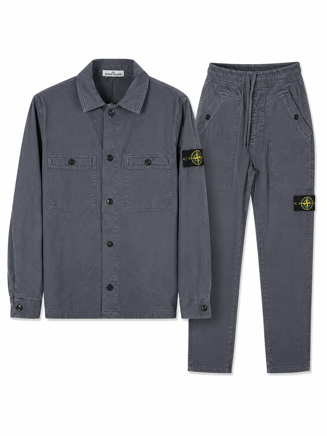 STONE ISLAND TRAININGSPAK CARGO GRIJS