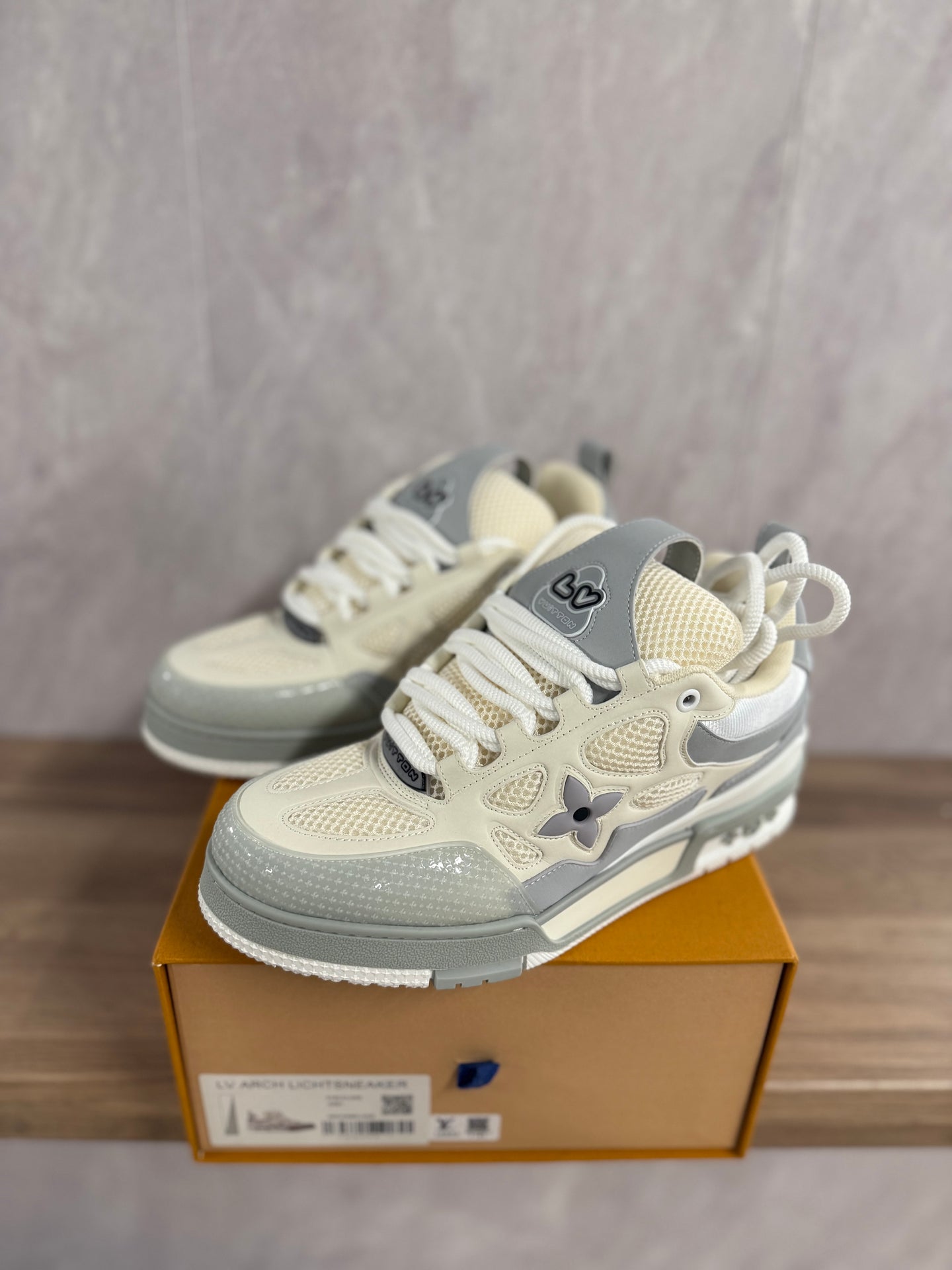 LV Skate Trainers Grijs Wit