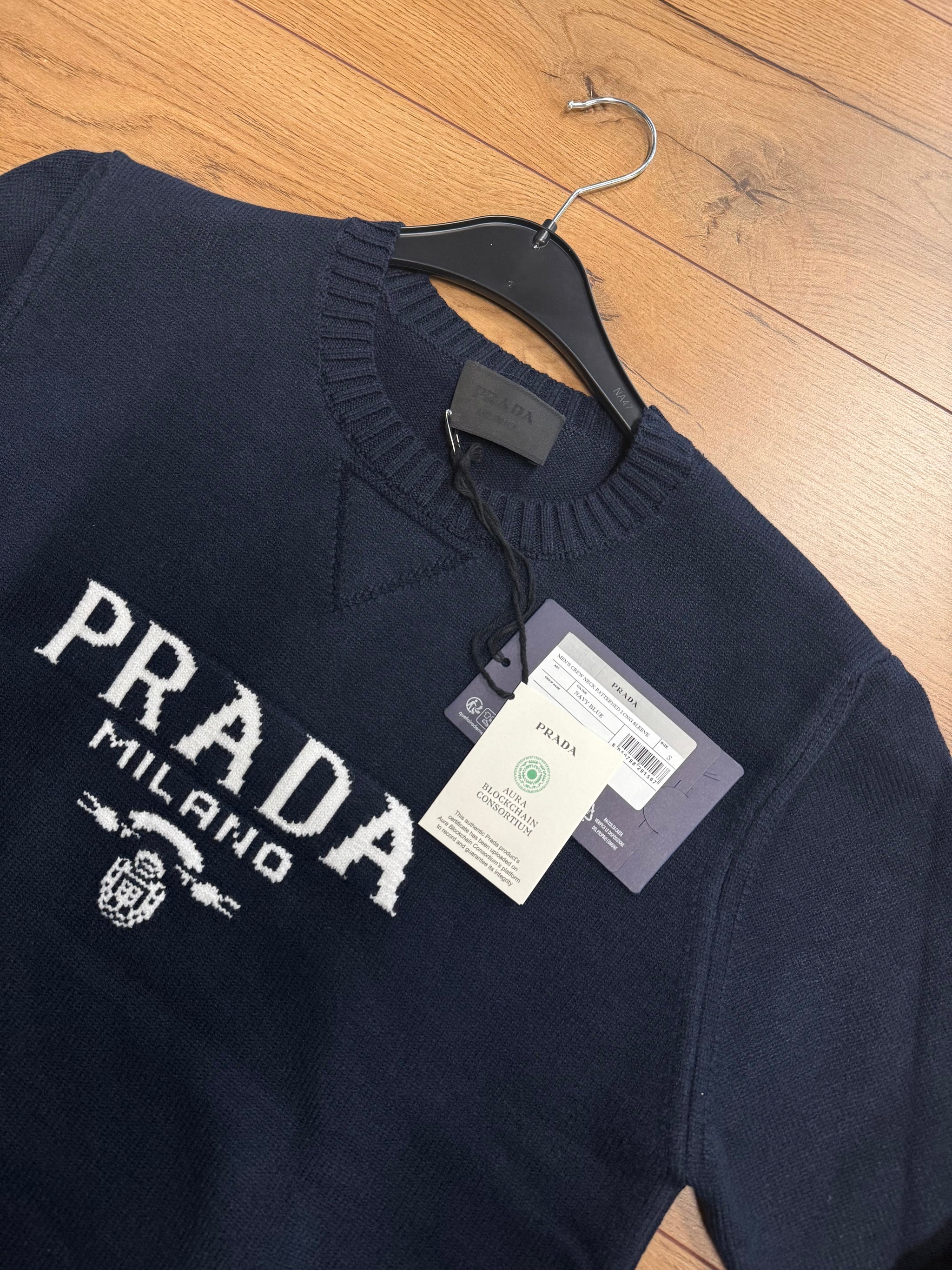PRADA SWEATER TRIKO NAVY