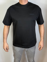 T-Shirt Amiri Geborduurd Zwart