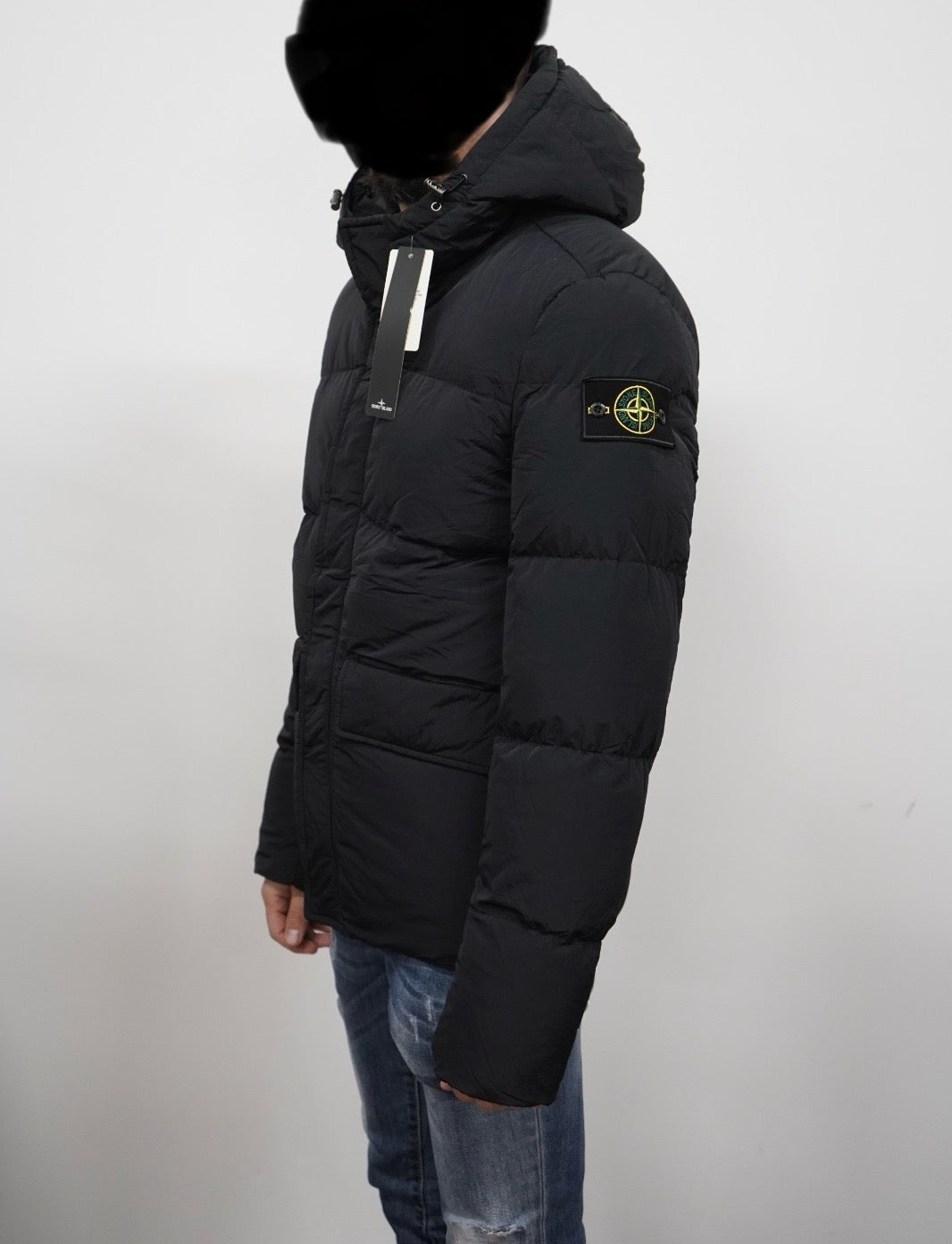 STONE ISLAND DONS WINTERJAS ZWART (zak)