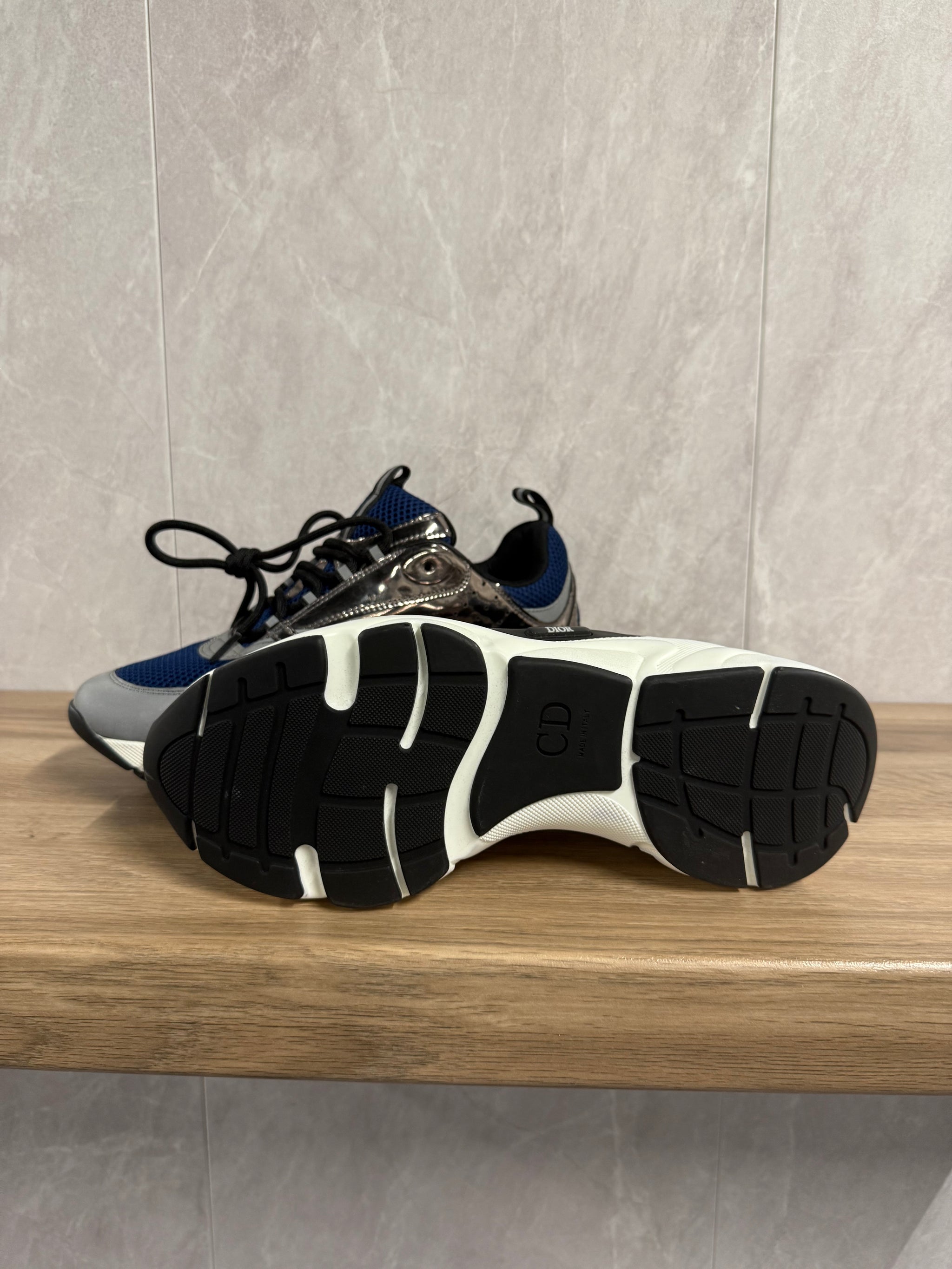 Dior B22 Blauw Zilver