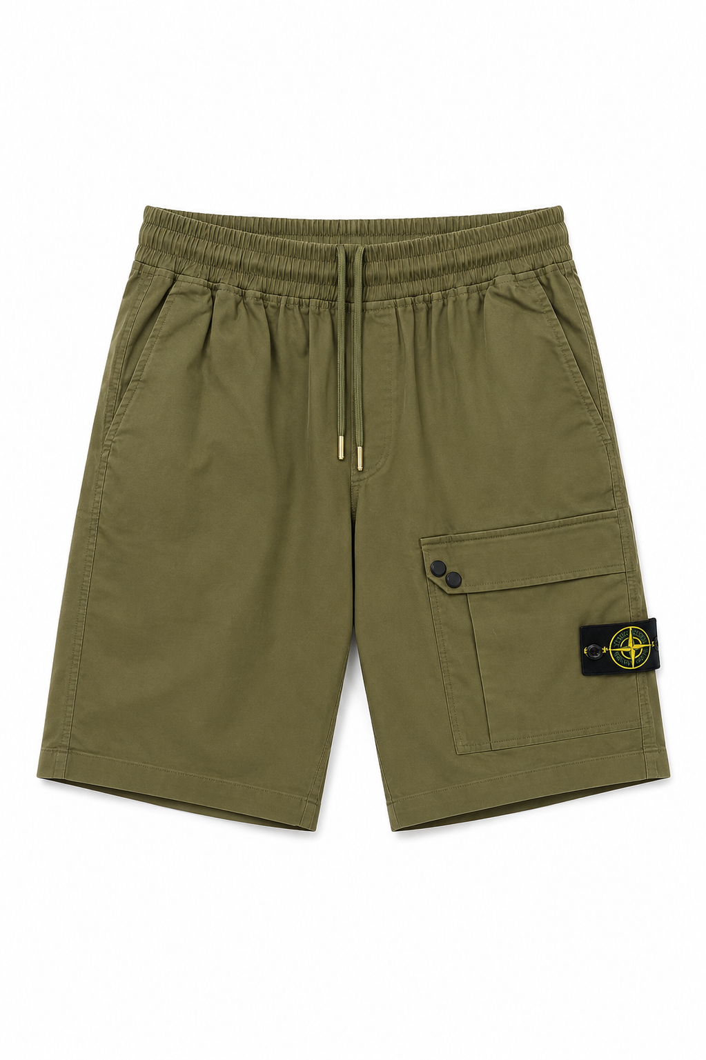 CARGO STONE ISLAND SHORT PANT GROEN