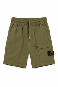 CARGO STONE ISLAND SHORT PANT GROEN