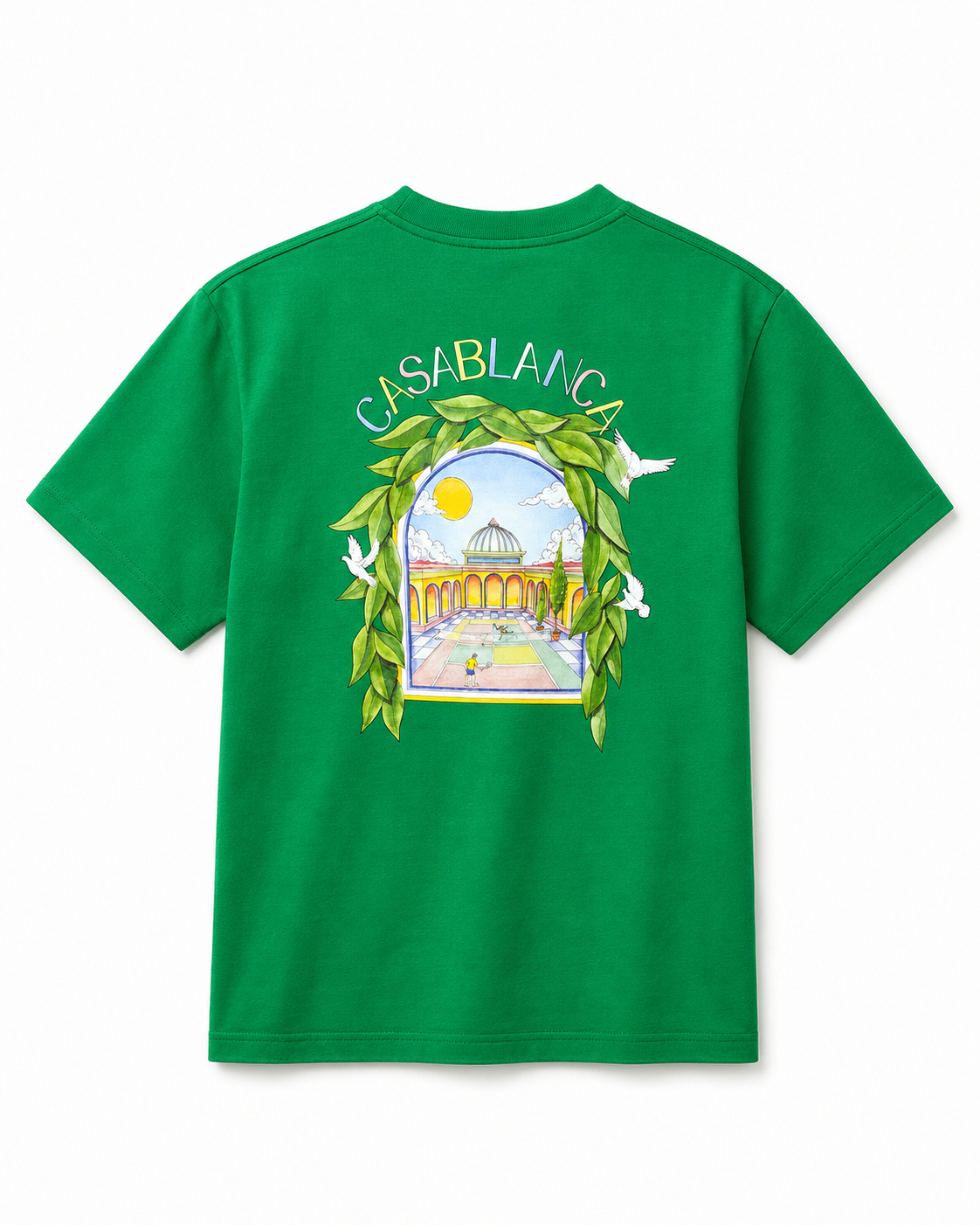 T-Shirt Casablanca Paleis Groen