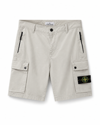 CARGO STONE ISLAND SHORT PANT LICHT GRIJS