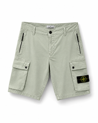 CARGO STONE ISLAND SHORT PANT LICHT GROEN