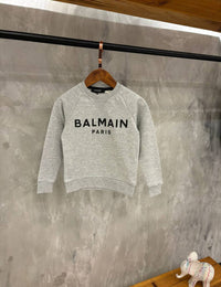 KIDS SWEATER BALMAIN GRIJS