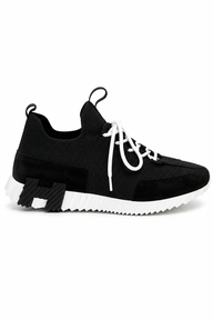 Hermes Bouncing Sneakers Zwart Wit 2.0