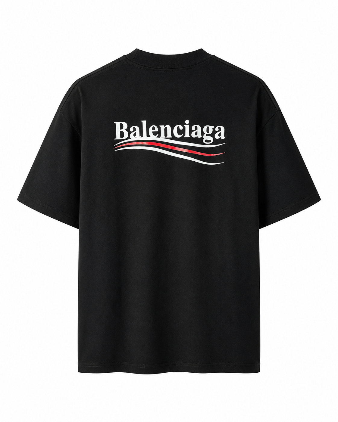 T-Shirt Balenciaga Zwart (basic)