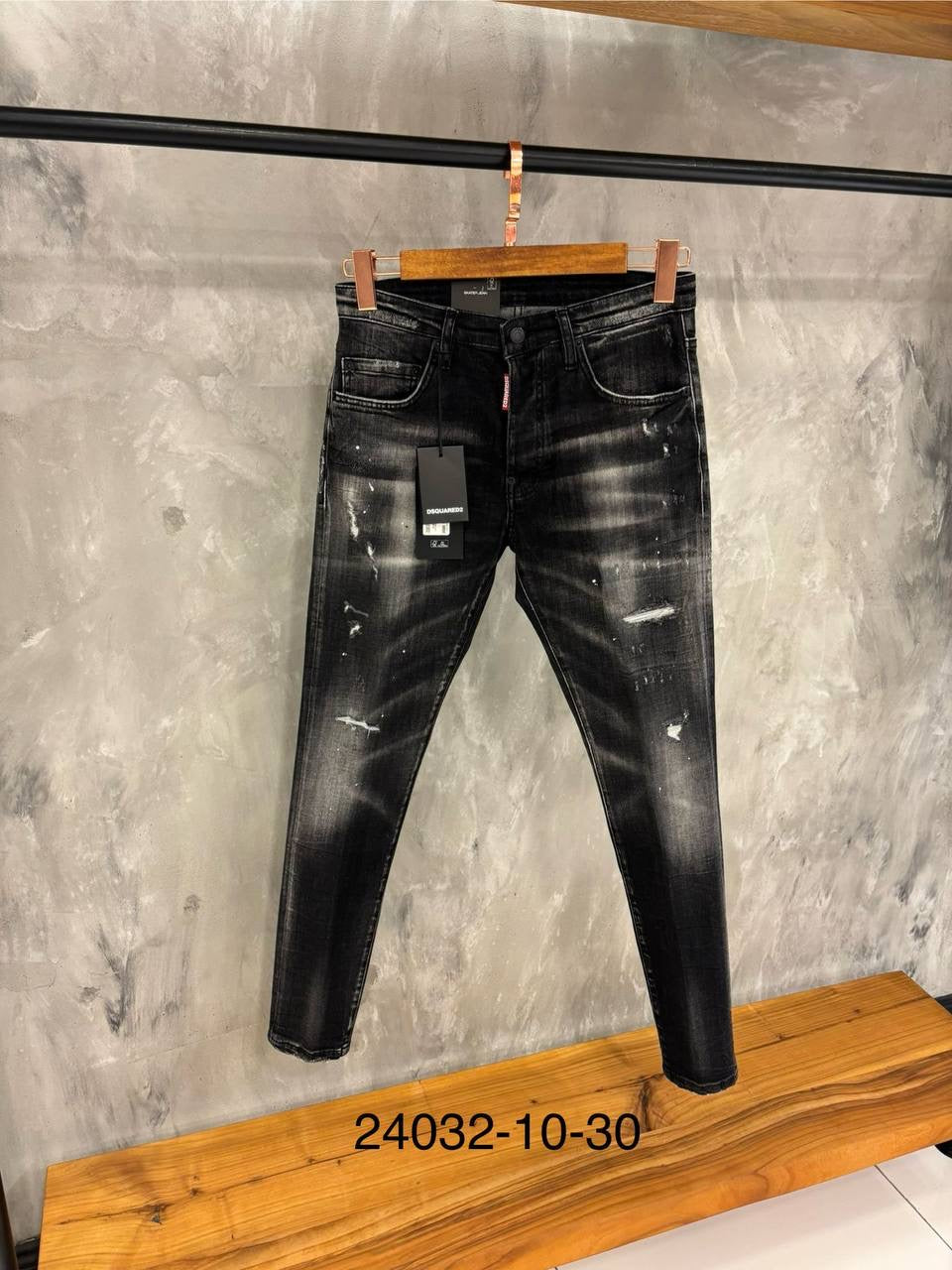 DSQUARED JEANS 24032 ZWART
