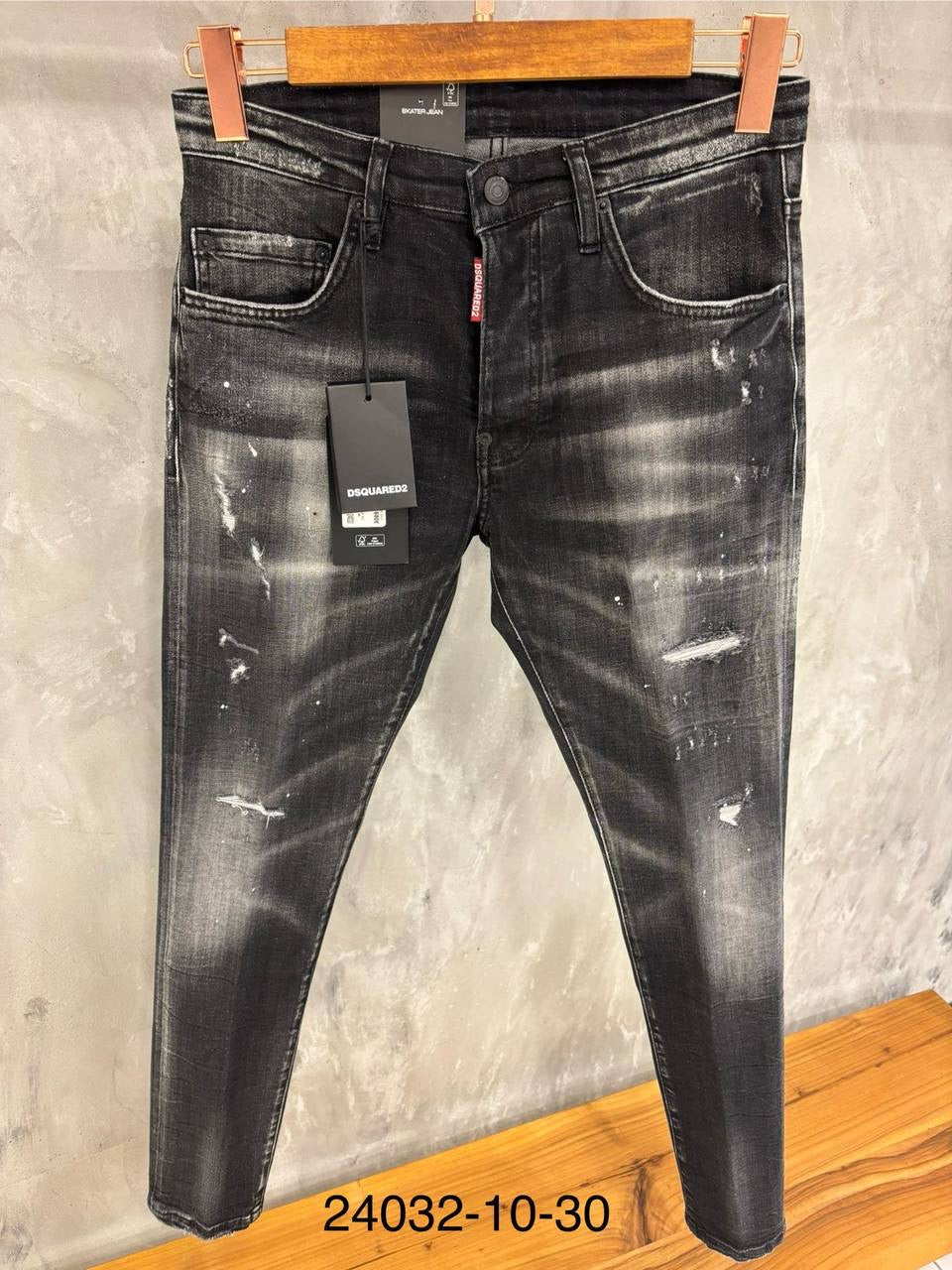 DSQUARED JEANS 24032 ZWART
