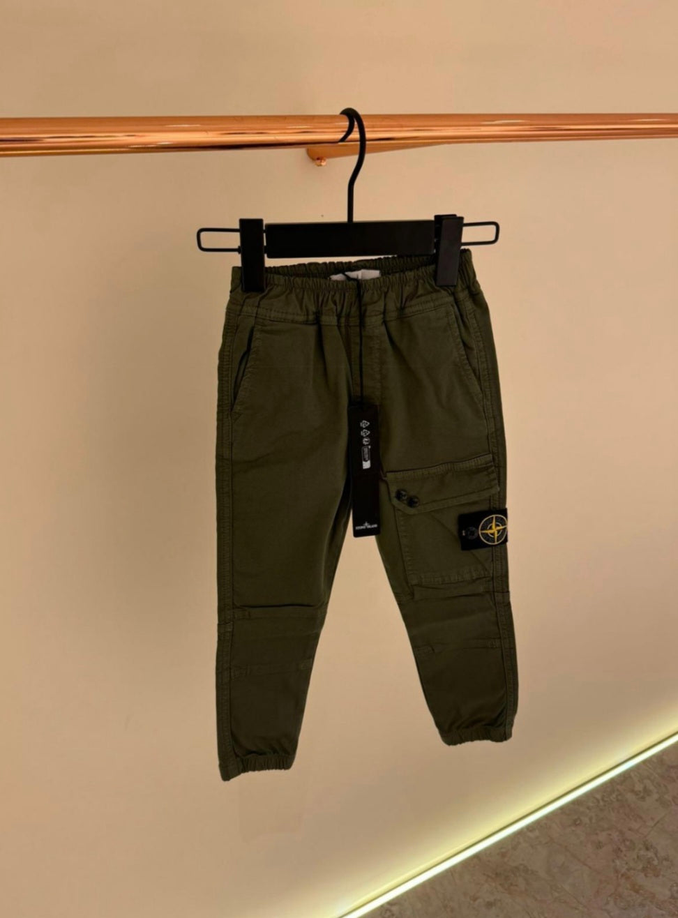 KIDS Cargo Pants Khaki