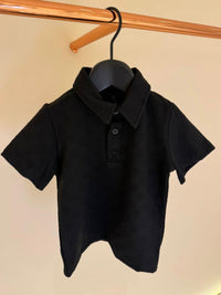 KIDS POLO LV Zwart