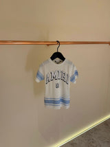 KIDS T-shirt Amiri Wit Lichtblauw