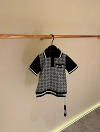KIDS POLO AMIRI Zwart