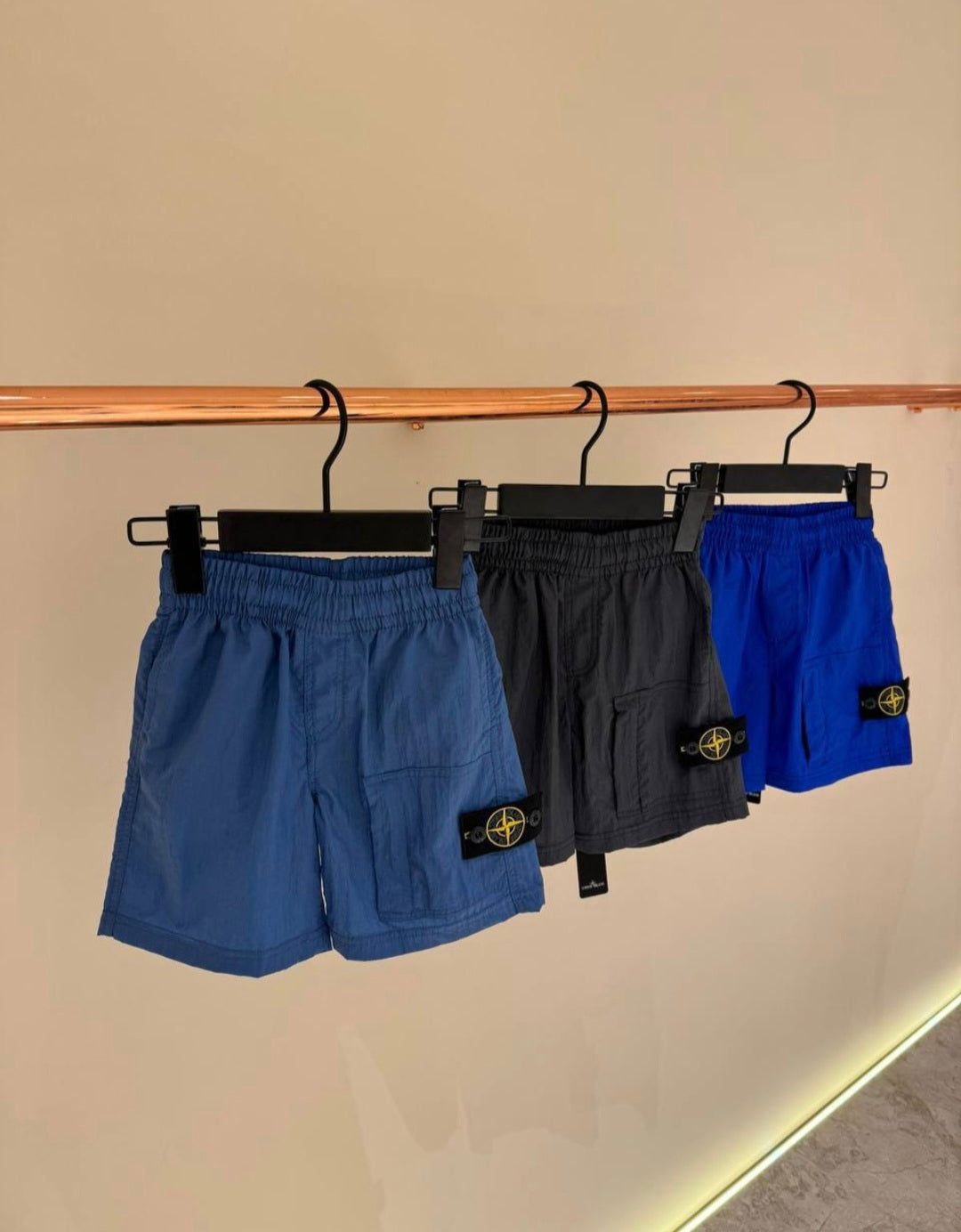 KIDS Zwembroek Stone Island Blauw