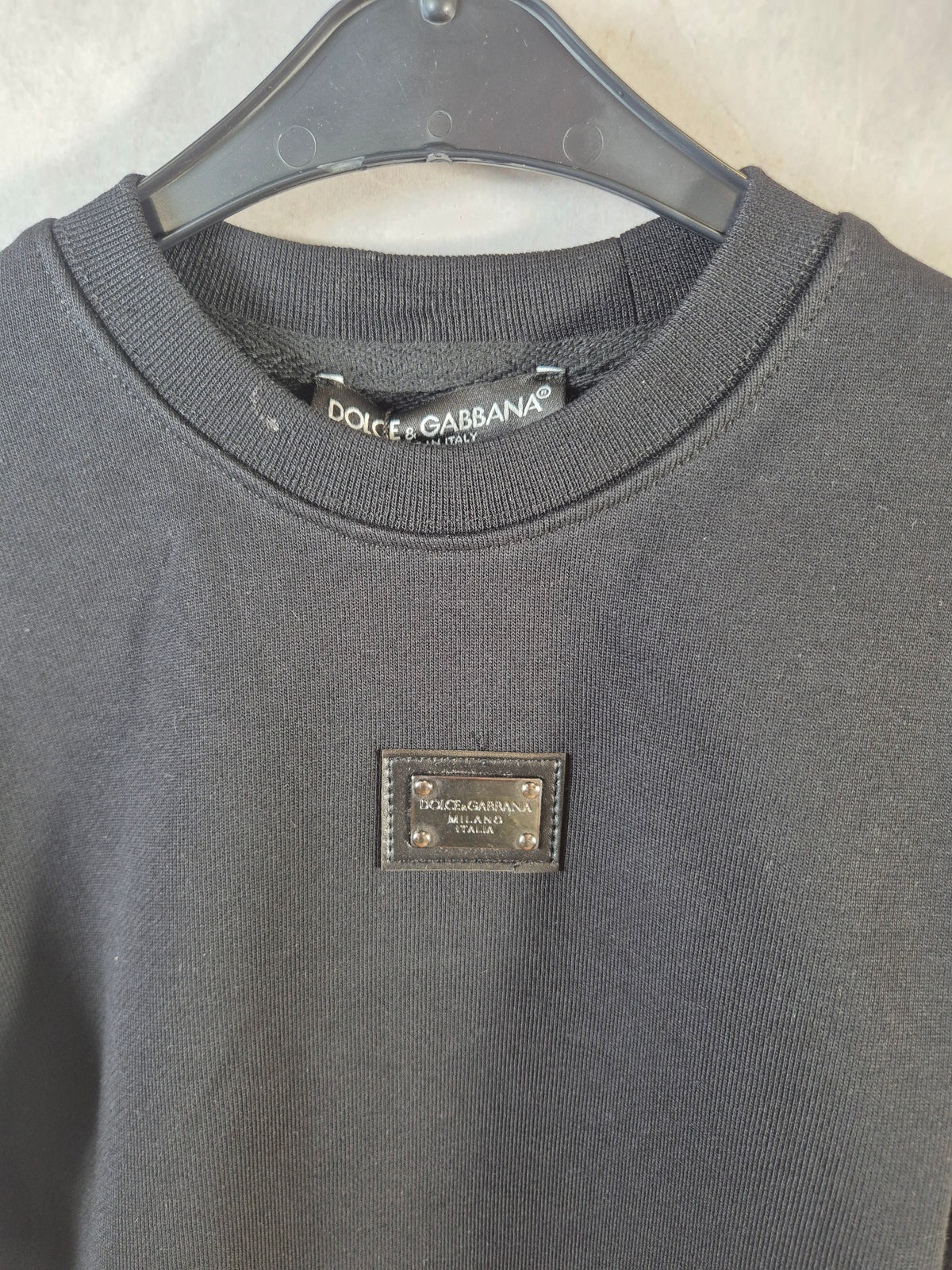 KIDS TRUI D&G ZWART