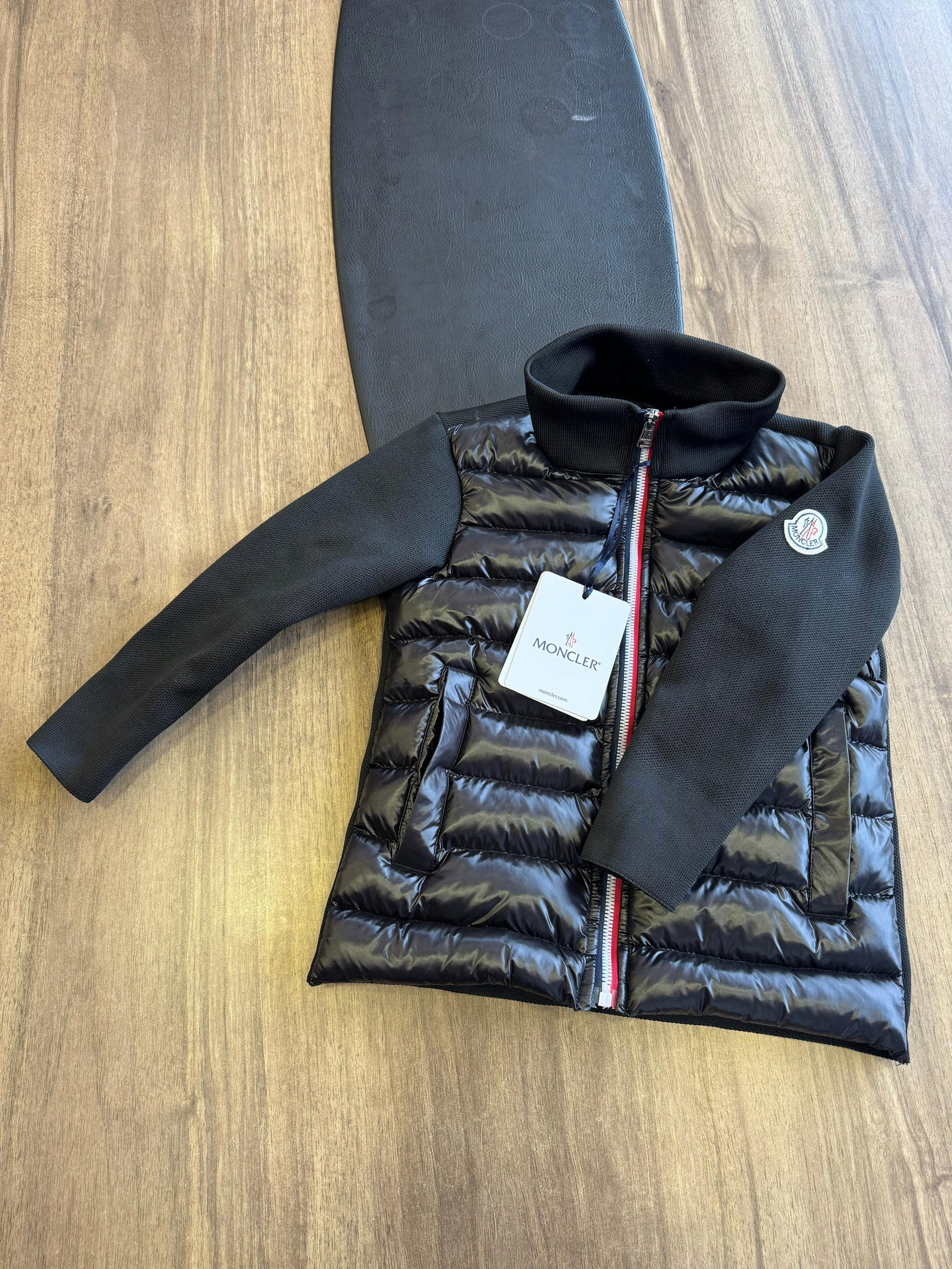 KIDS MONCLER TRIKO JAS ZWART