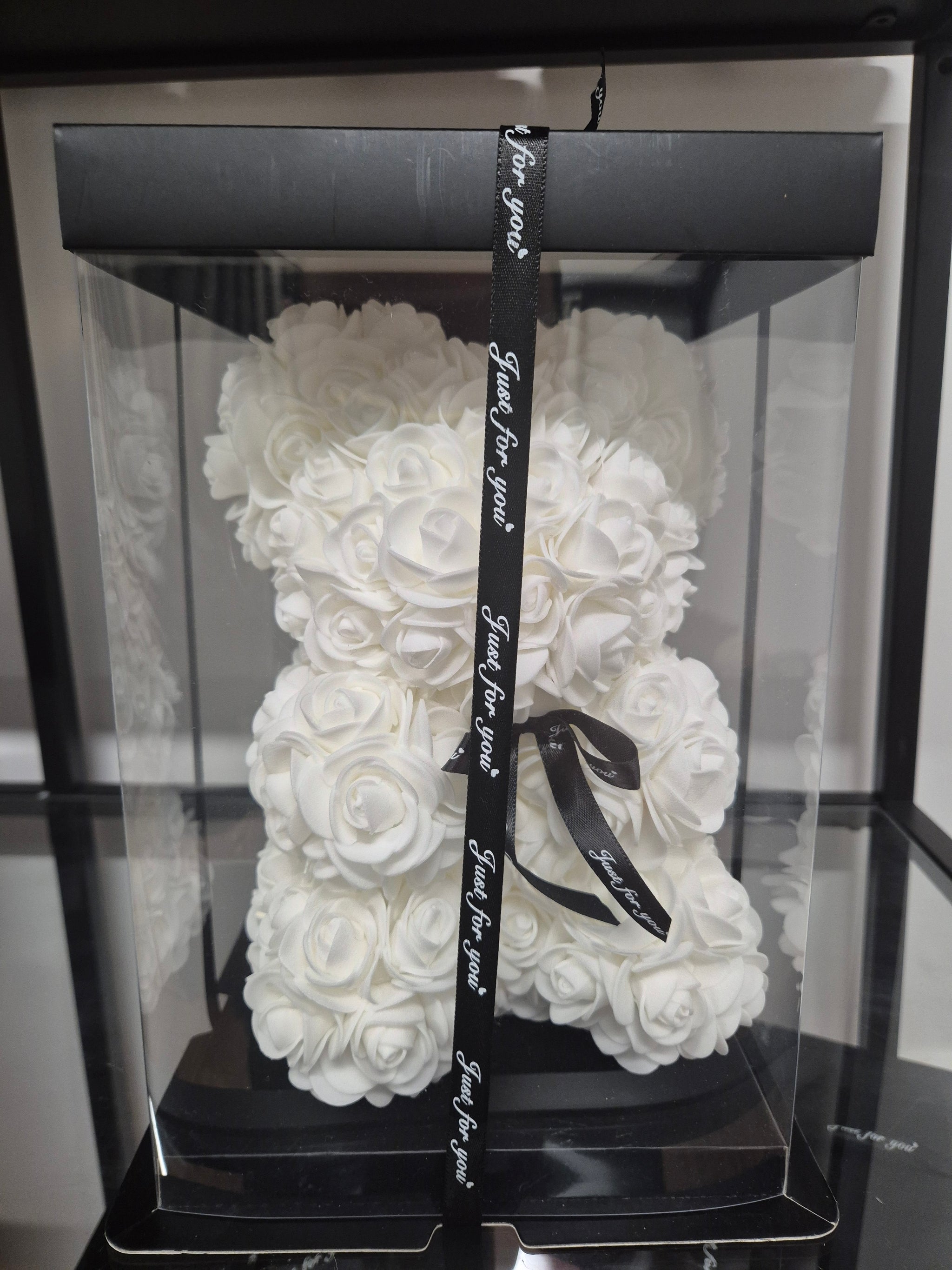 VALENTIJNS BEERTJE 25CM WIT