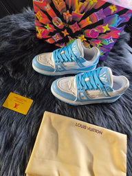 DAMES SCHOENEN Louis Vuitton Trainer Baby Blue