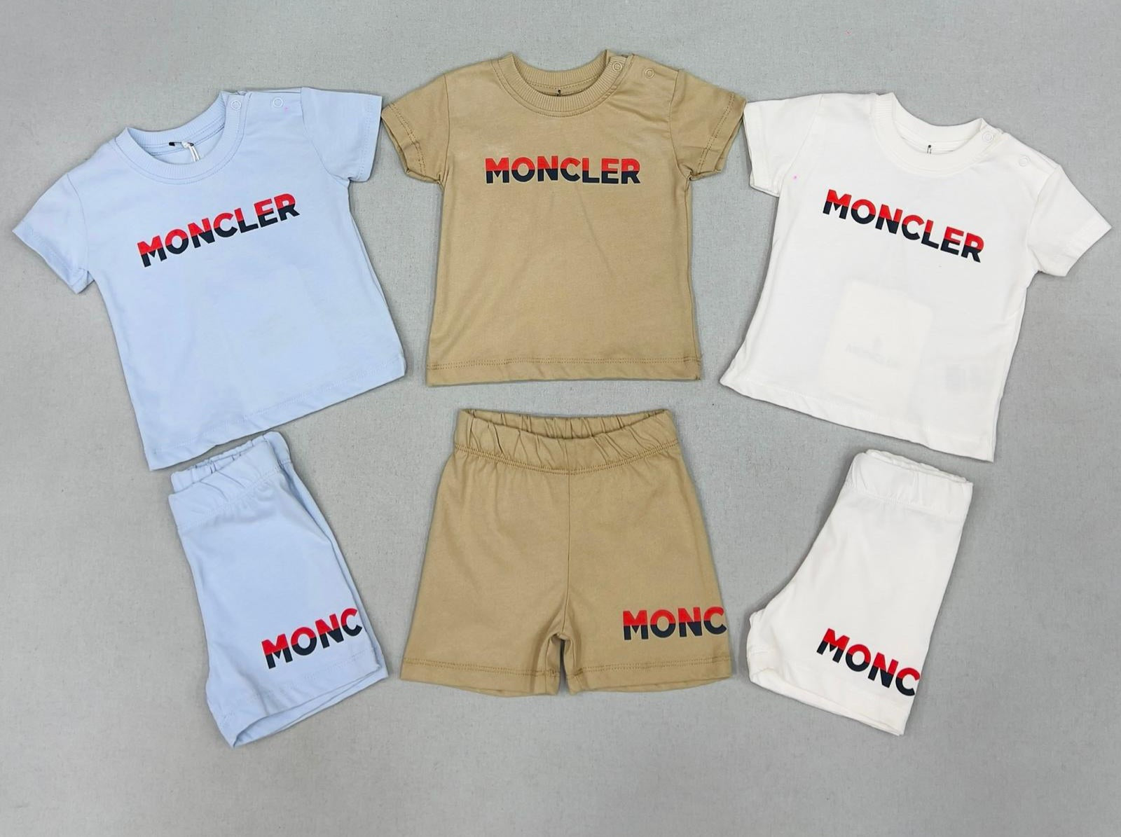 NEWBORN Set Moncler Bruin