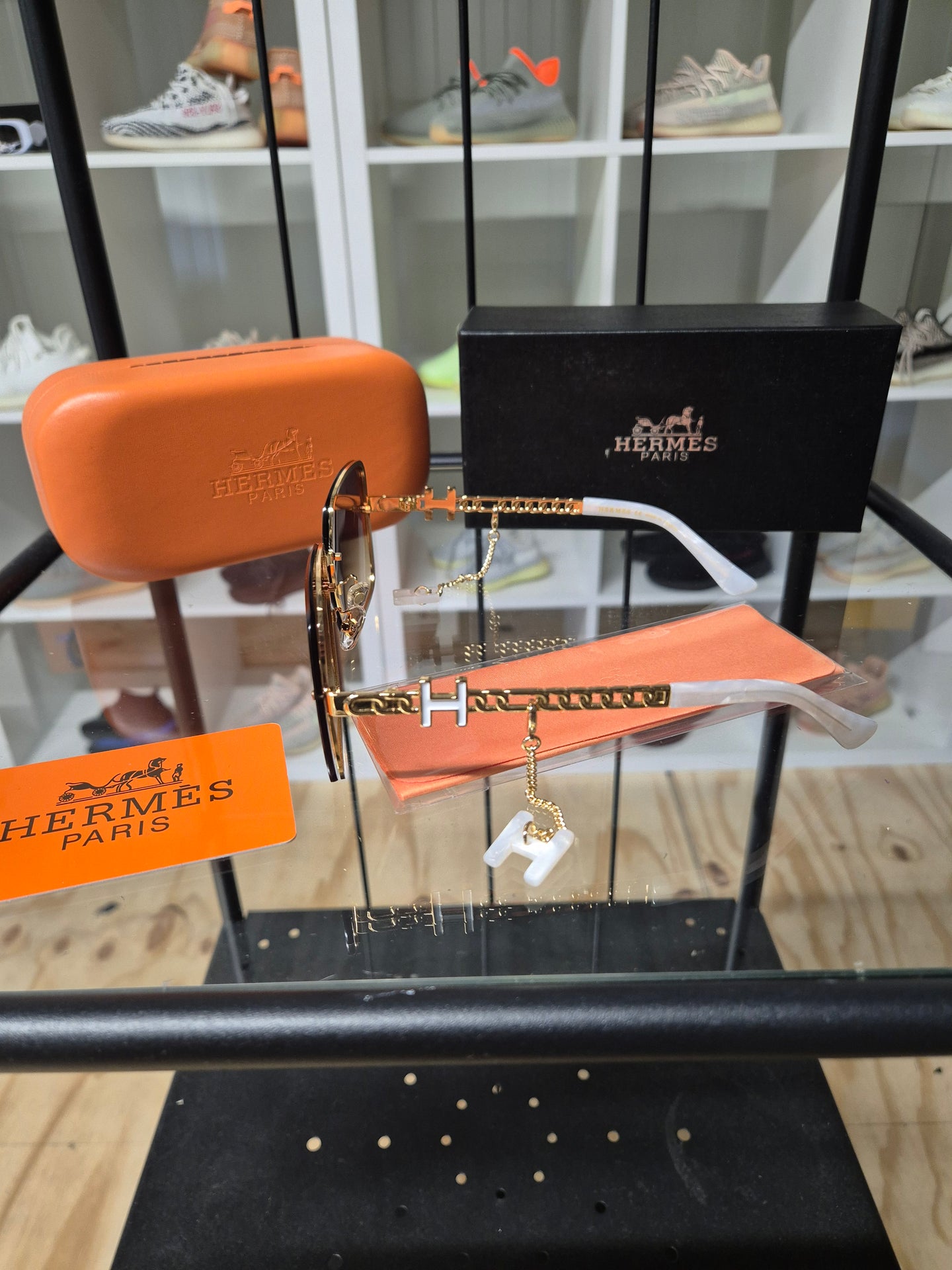 DAMES ZONNEBRILLEN HERMES WIT