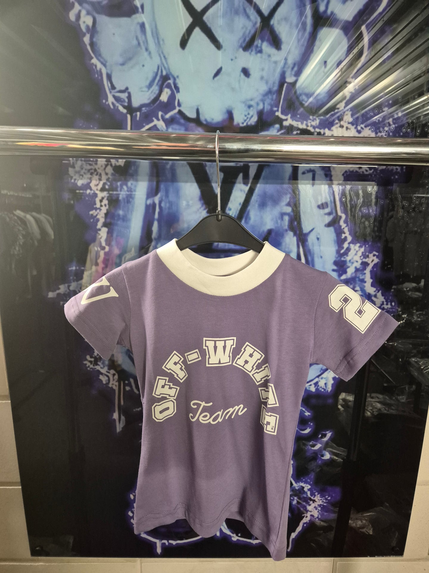 KIDS T-Shirt OFF-WHITE Paars