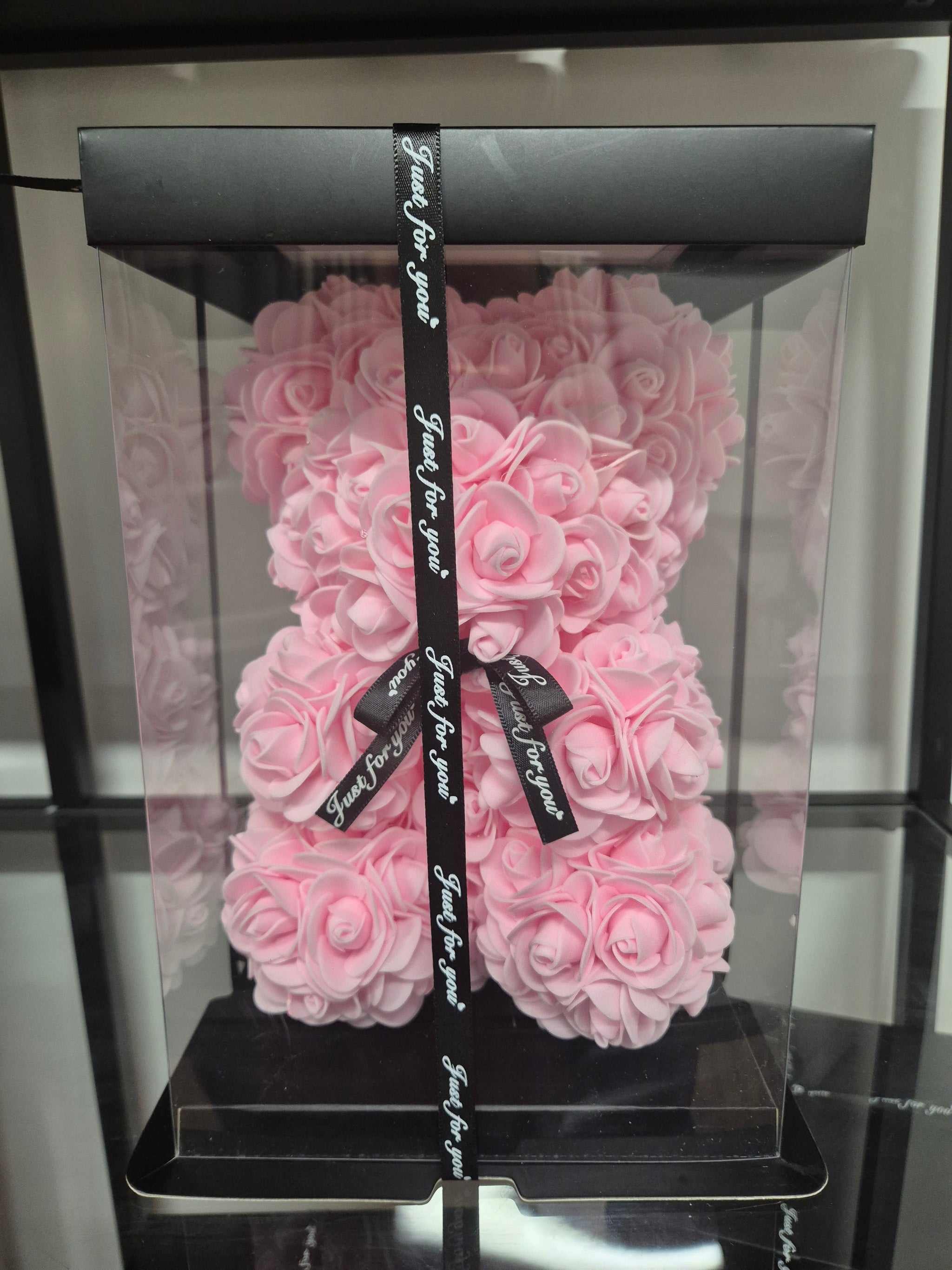VALENTIJNS BEERTJE 25CM ROZE