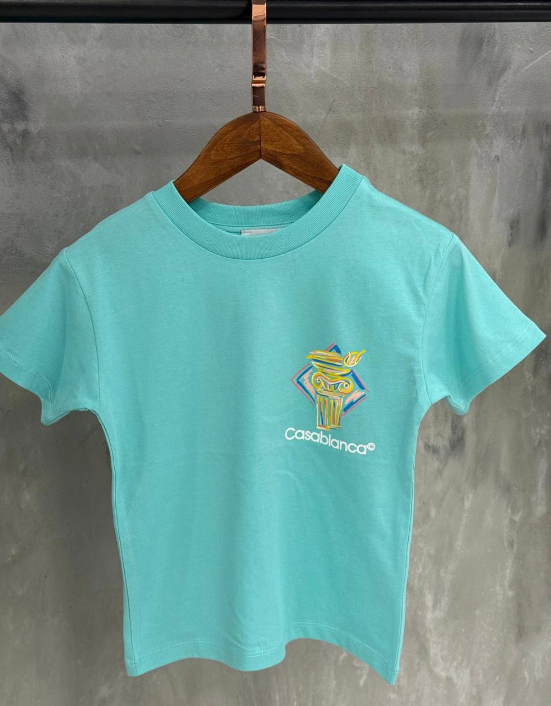 KIDS T-SHIRT CASA BLANCA Mint Groen ¤