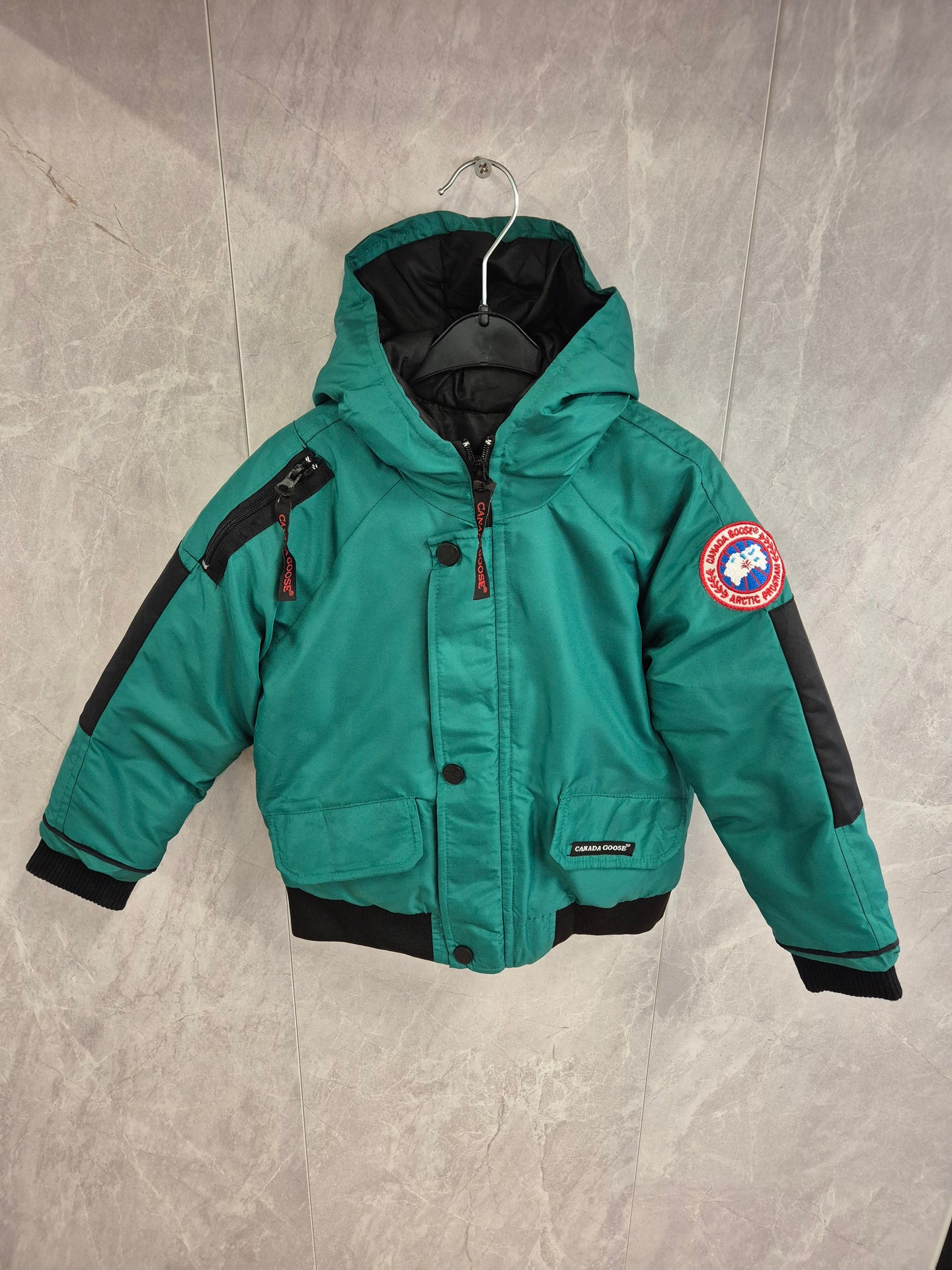 KIDS CANADA GOOSE Jas Chilliwack Groen