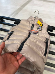 KIDS BODYWARMERS PJ BEIGE