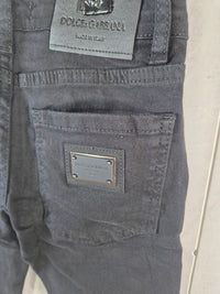 KIDS JEANS D&G ZWART