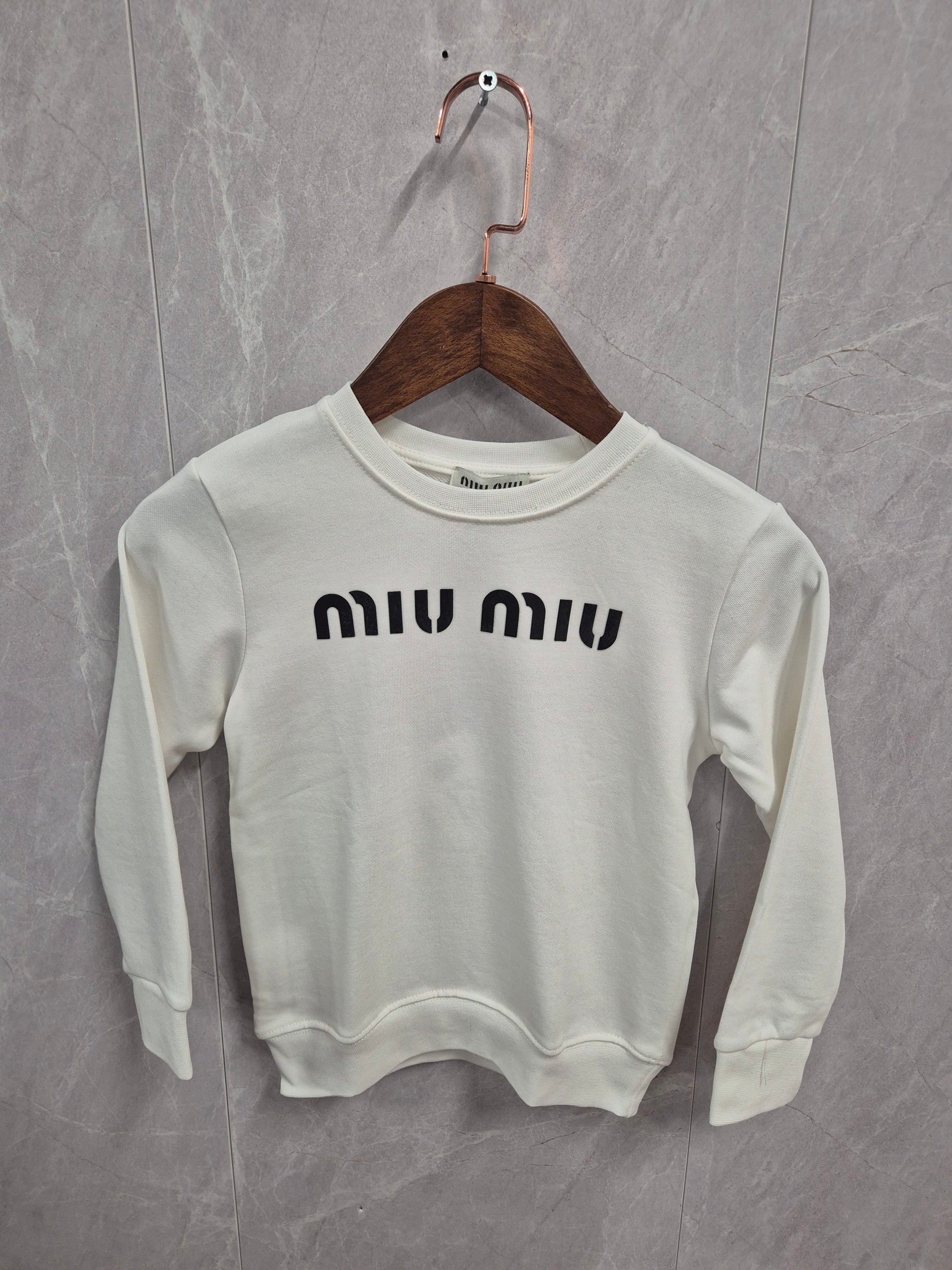 KIDS TRUI MiuMiu Wit