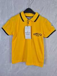 KIDS POLO MONCLER GEEL