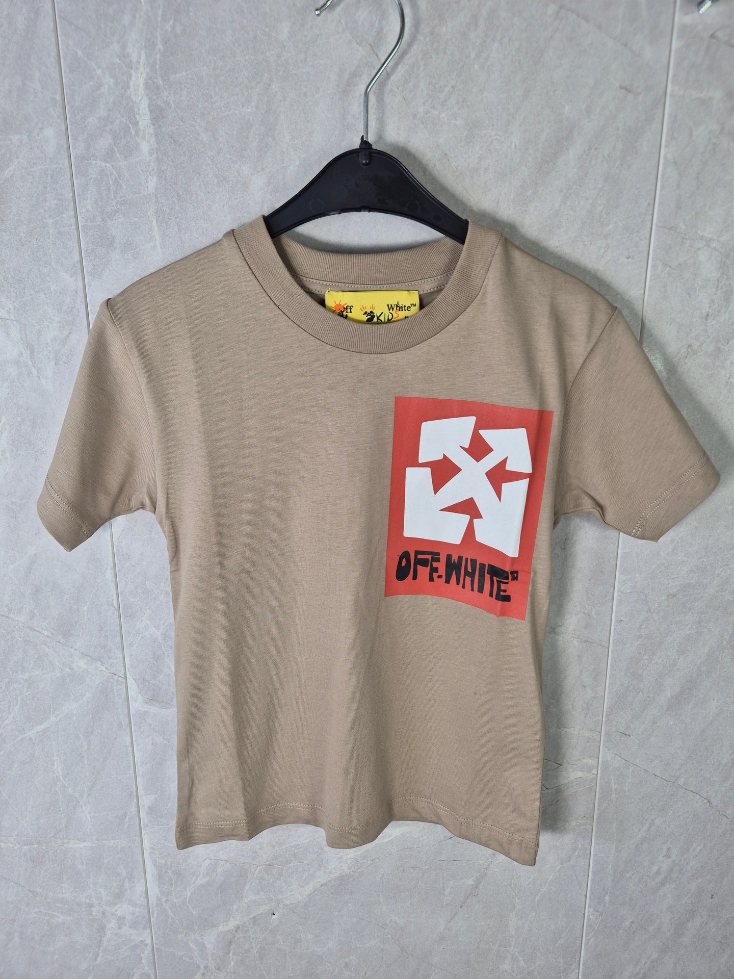 KIDS T-SHIRT OFF-WHITE BR