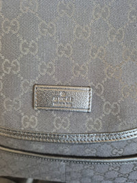 BABY NEWBORN GUCCI LUIERTAS MET LOGOPRINT ZWART