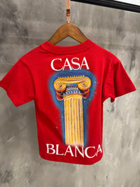 KIDS T-SHIRT CASA BLANCA Rood Pilaar